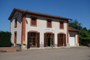 Le fablab du roannais, dans l'ancienne gare de l'Hopital sur Rhin